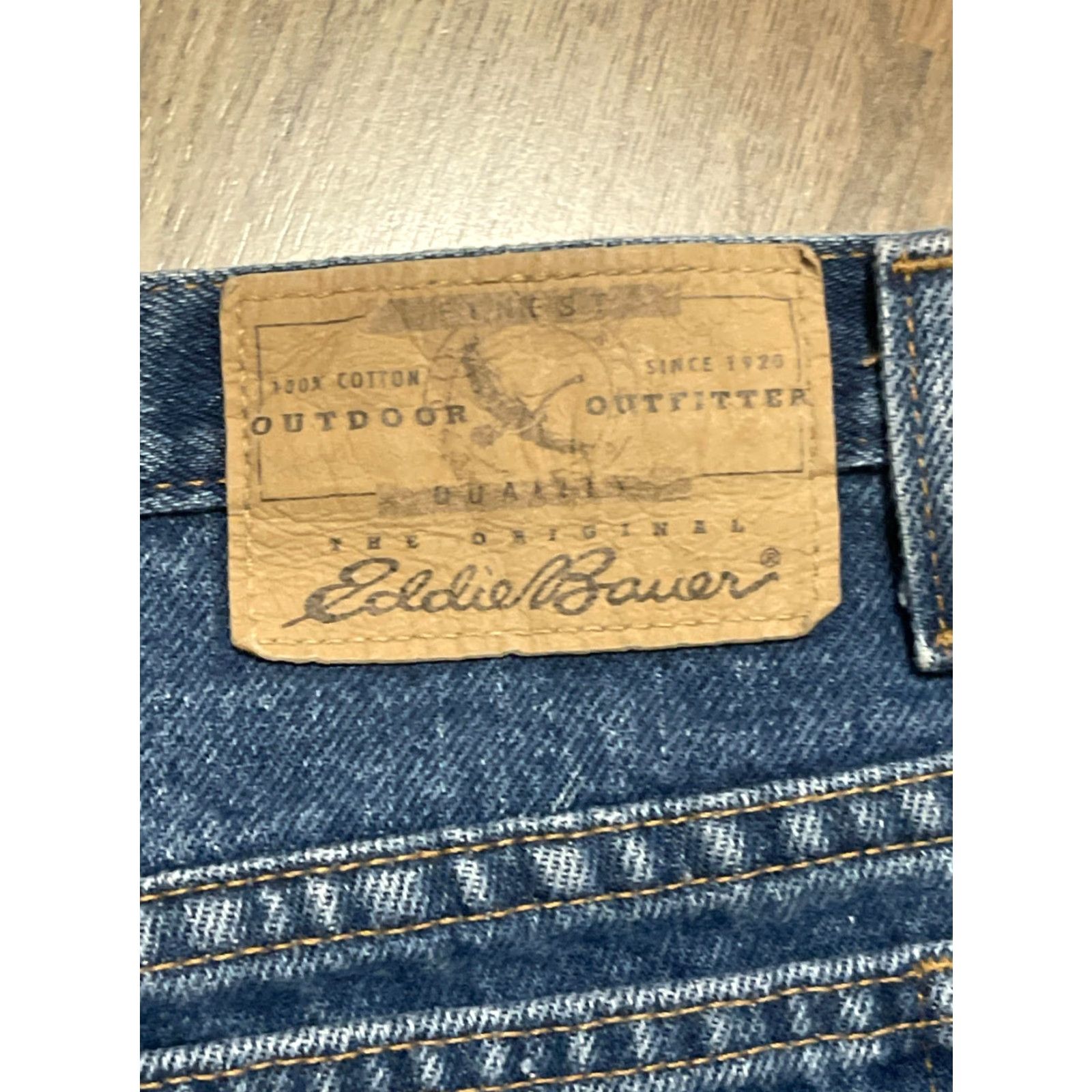 Eddie Bauer Eddie Bauer Jeans Women's Size 16 Blue Denim Straight Leg Pockets Regular Fit Size 38" / US 16 / IT 52 - 3 Thumbnail