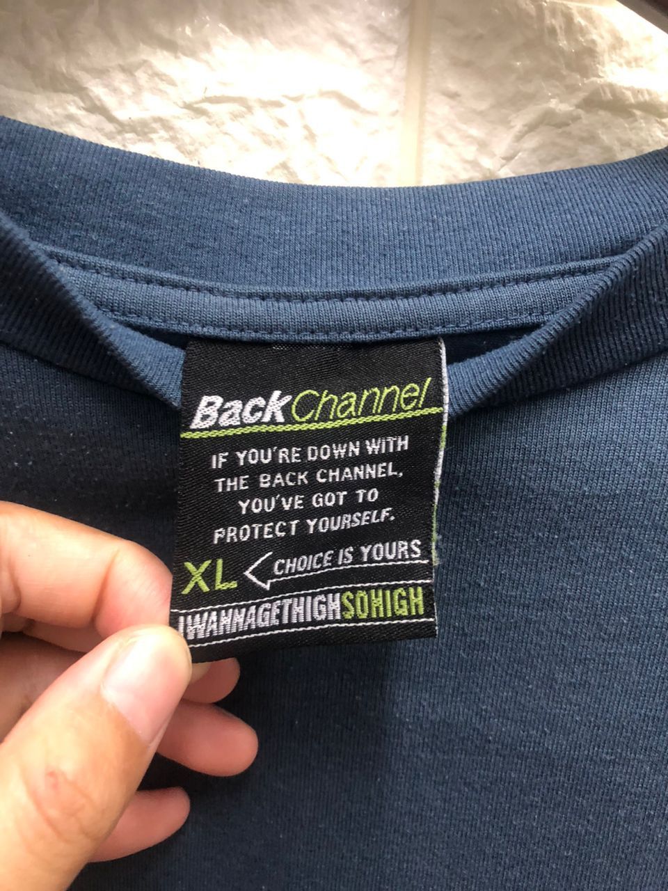 Vintage vintage Back Channel i wanna gething so high bc game Size US XL / EU 56 / 4 - 7 Thumbnail