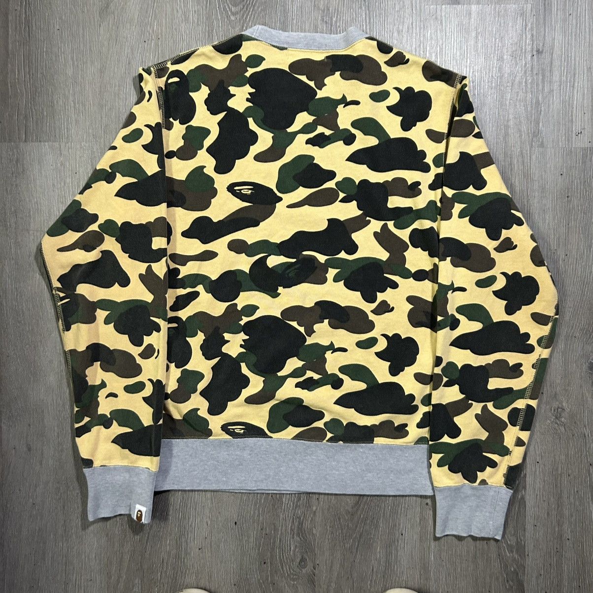 Bape BAPE Yellow Camo Sweatshirt Size US M / EU 48-50 / 2 - 3 Thumbnail