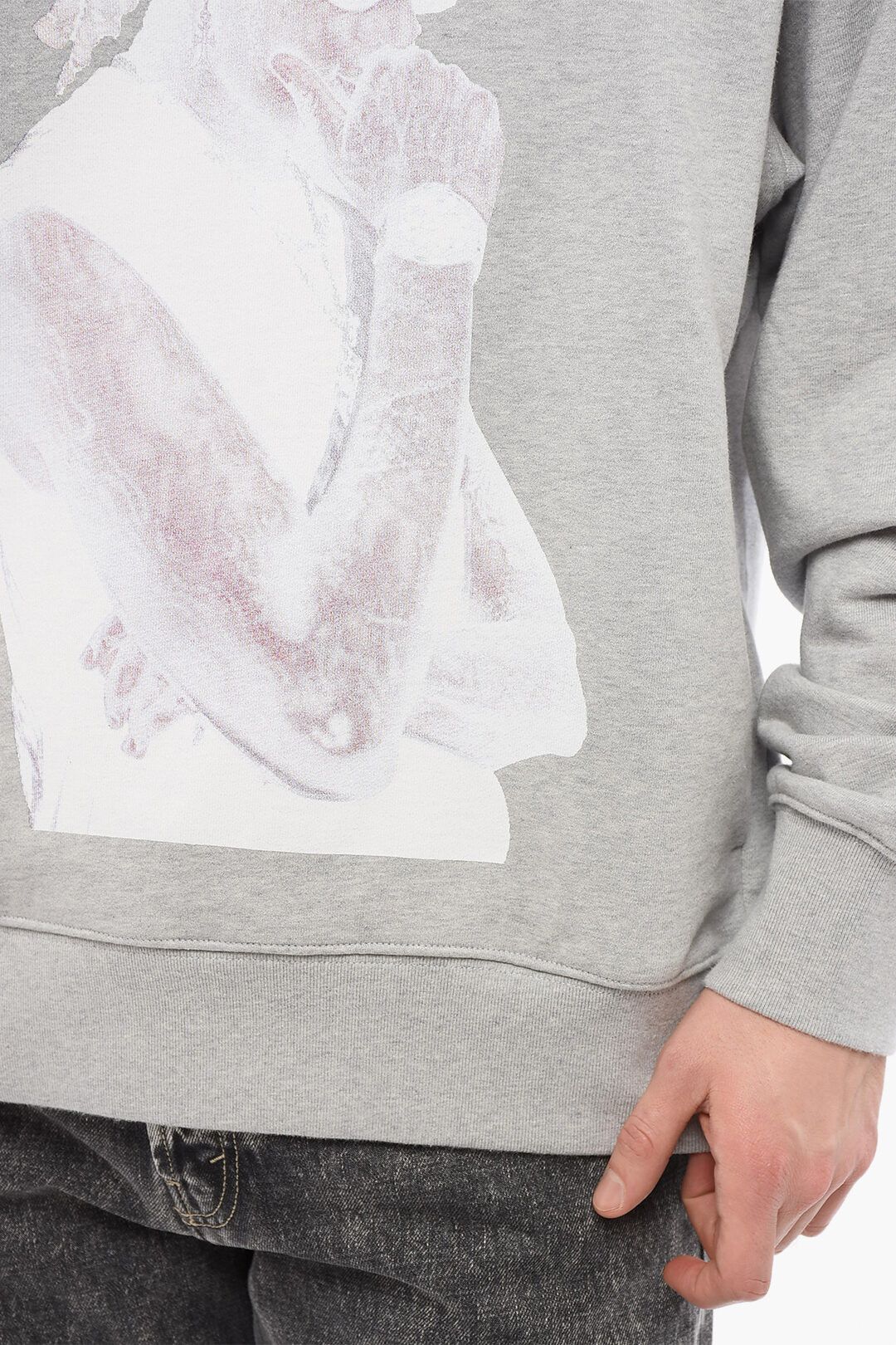 1989 STUDIO og1mm0725 Cotton Slime Hoodie in Grey Size US XL / EU 56 / 4 - 3 Thumbnail