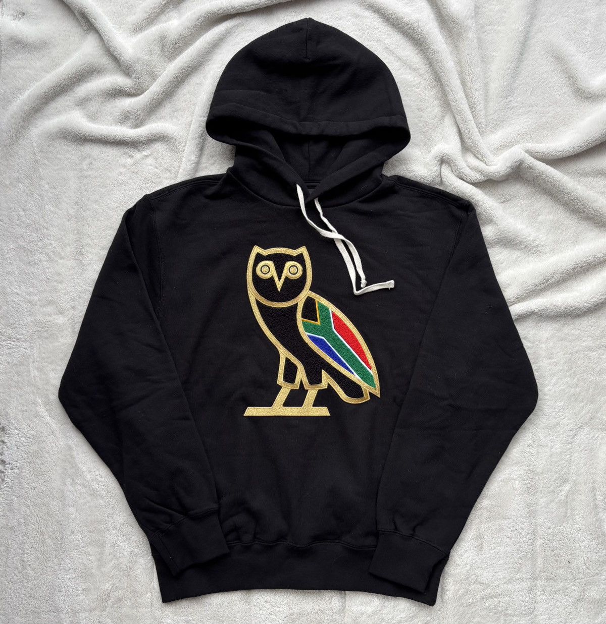 October's Very Own OVO Black ‘South Africa’ OG Owl Hoodie Size US S / EU 44-46 / 1 - 1 Thumbnail