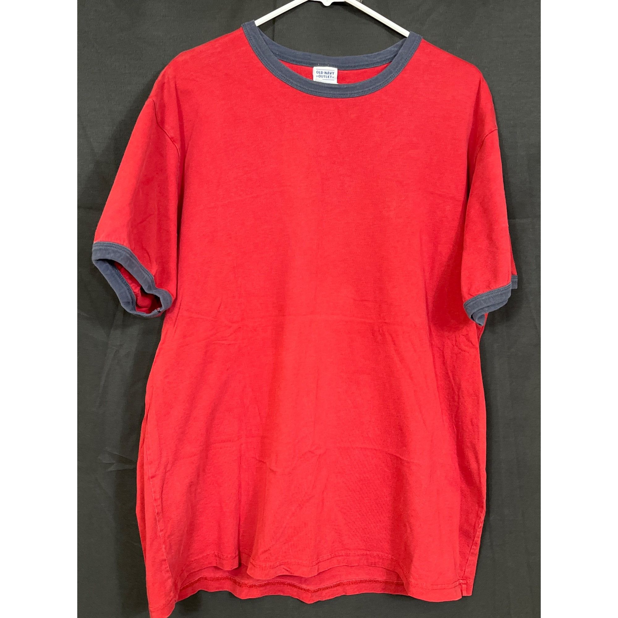 Old Navy Old Navy SKU 7725 mens Vintage Red Crewneck T Shirt SIze XL Size US XL / EU 56 / 4 - 1 Thumbnail