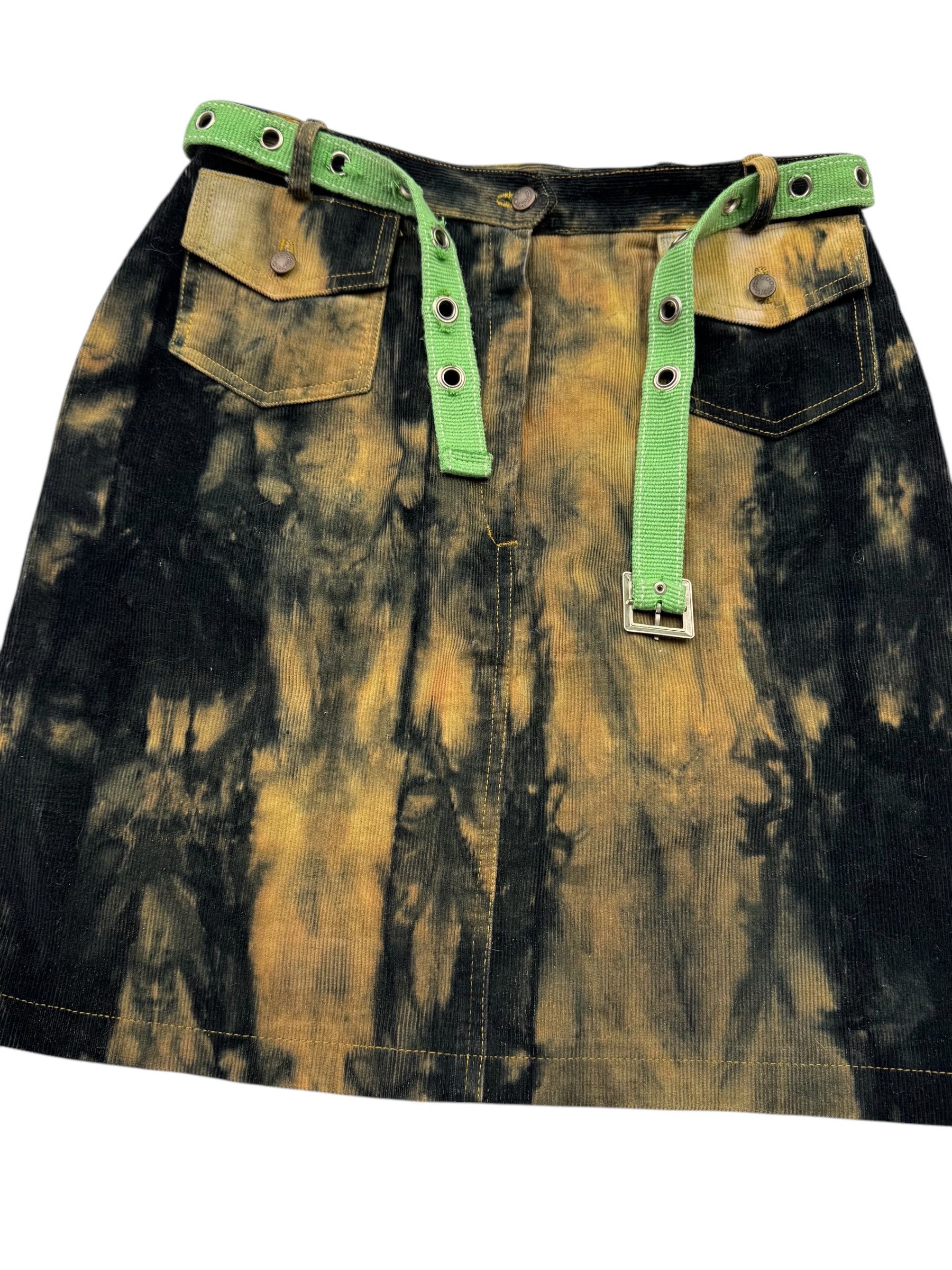 Vintage Vintage Faded Skirt W166(V9) Size 27" / US 4 / IT 40 - 2 Thumbnail