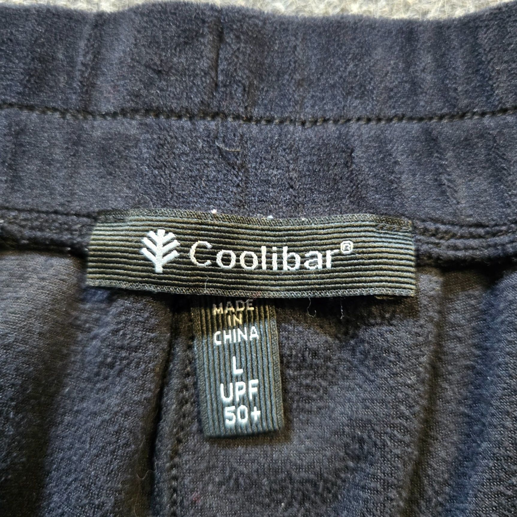 Velour Coolibar Pants Womens Large Black Velour Joggers Pull On UPF Capsule Casual Size 36" / US 14 / IT 50 - 4 Thumbnail