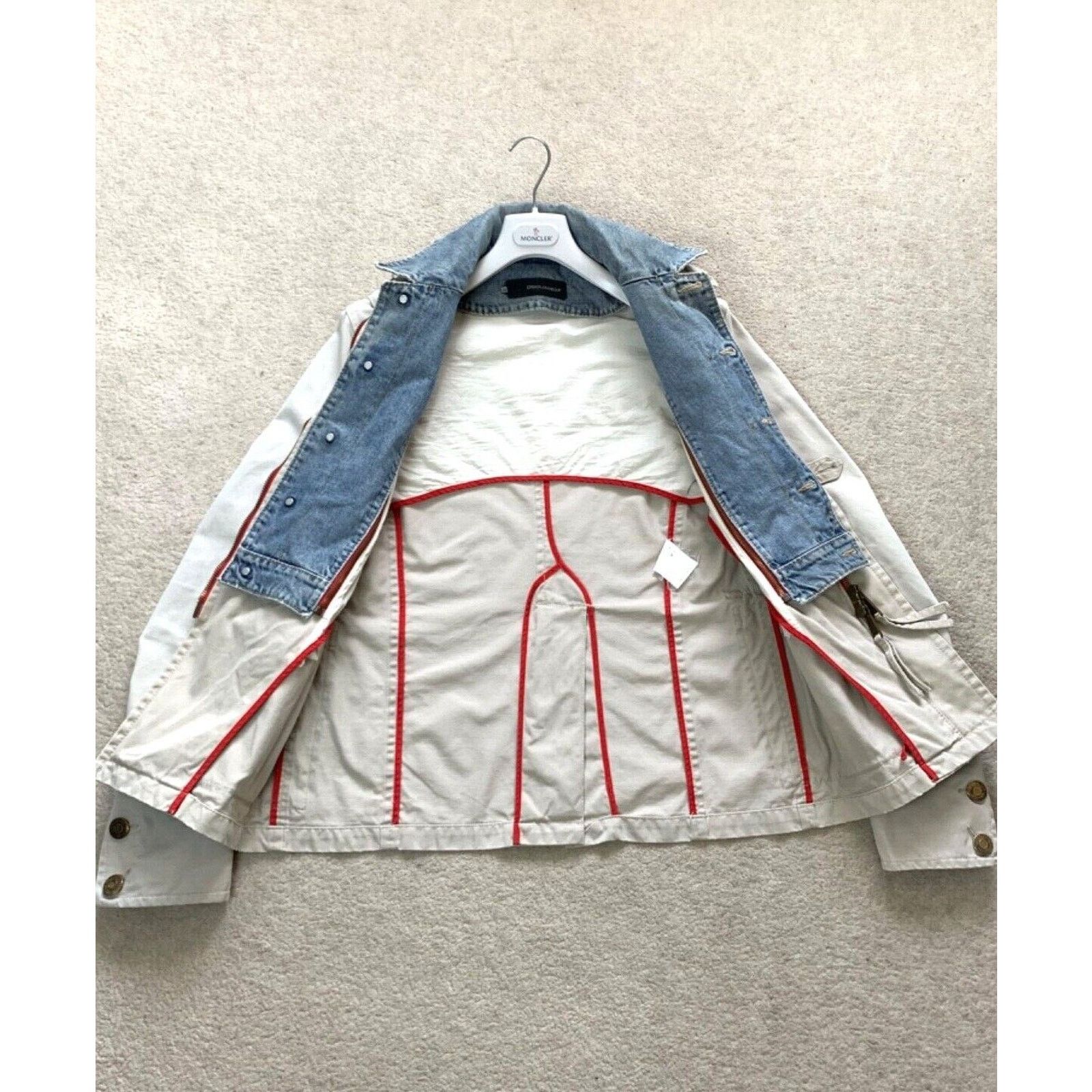 Designer × Dsquared2 Men's DSQUARED2 Coat Jacket Heavyweight SZ EU 50 UK 40 M - L Size US M / EU 48-50 / 2 - 9 Thumbnail