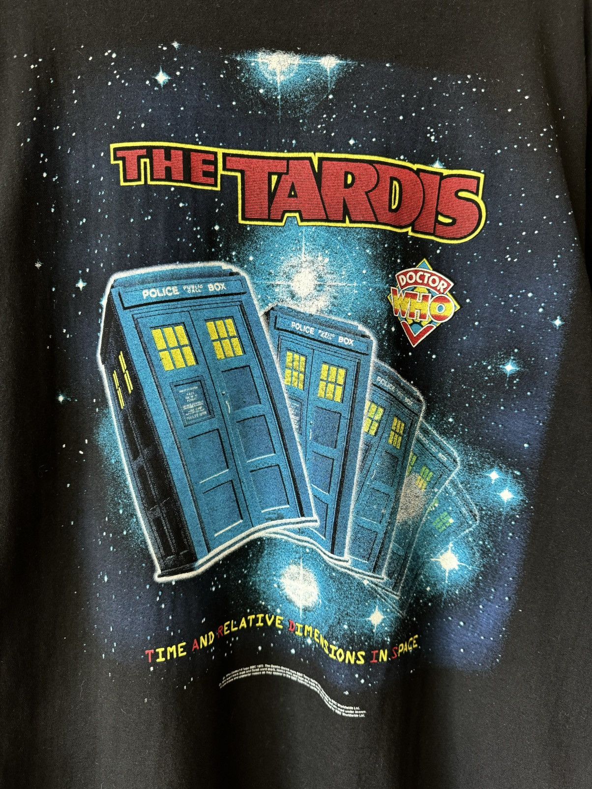 Vintage Doctor Who 90s Vintage Movie T-Shirt Size US L / EU 52-54 / 3 - 3 Thumbnail