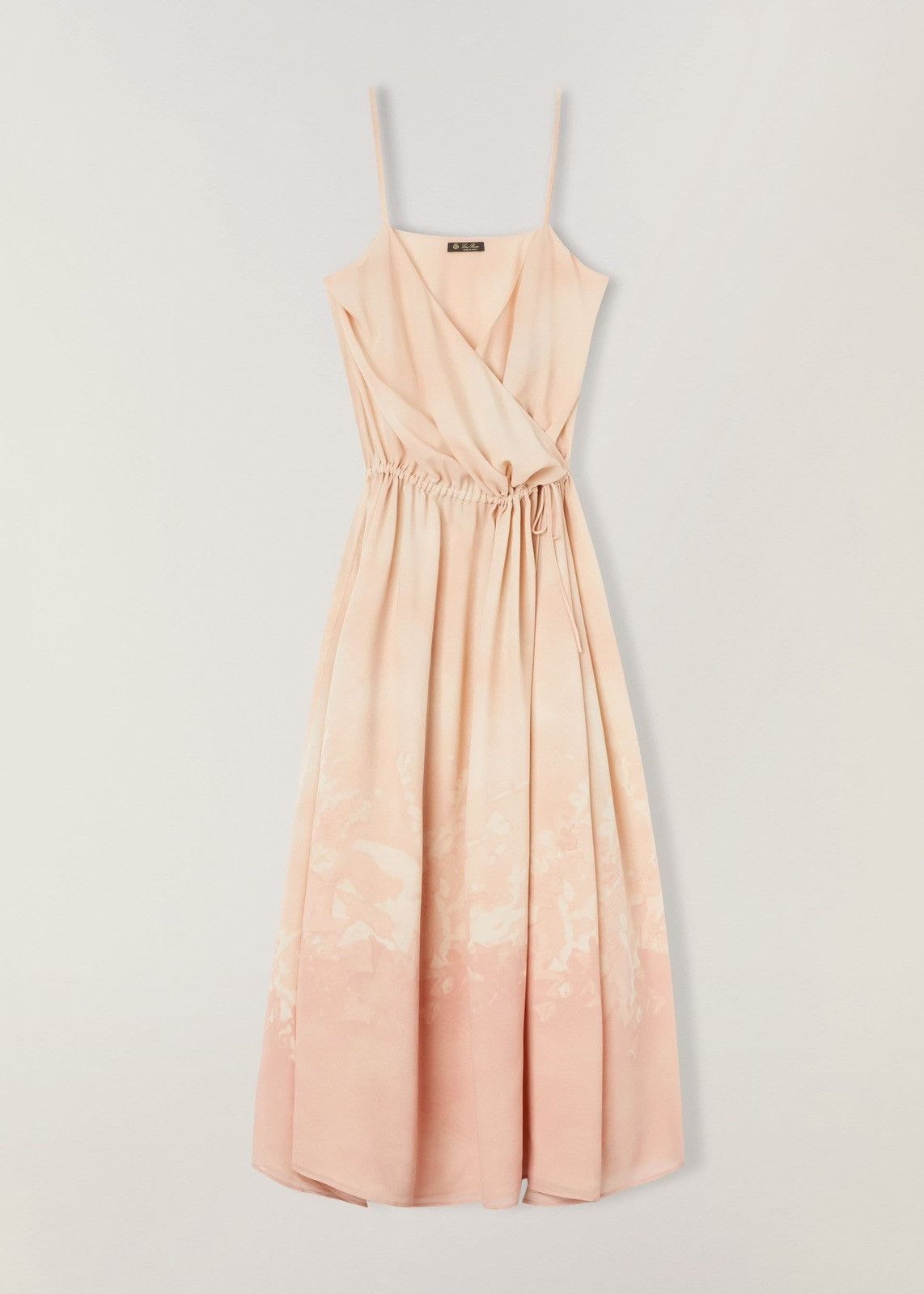 Loro Piana o1srvl11e0824 Aleesha Seaside Maxi Dress in Pink Size XL / US 12-14 / IT 48-50 - 1 Thumbnail