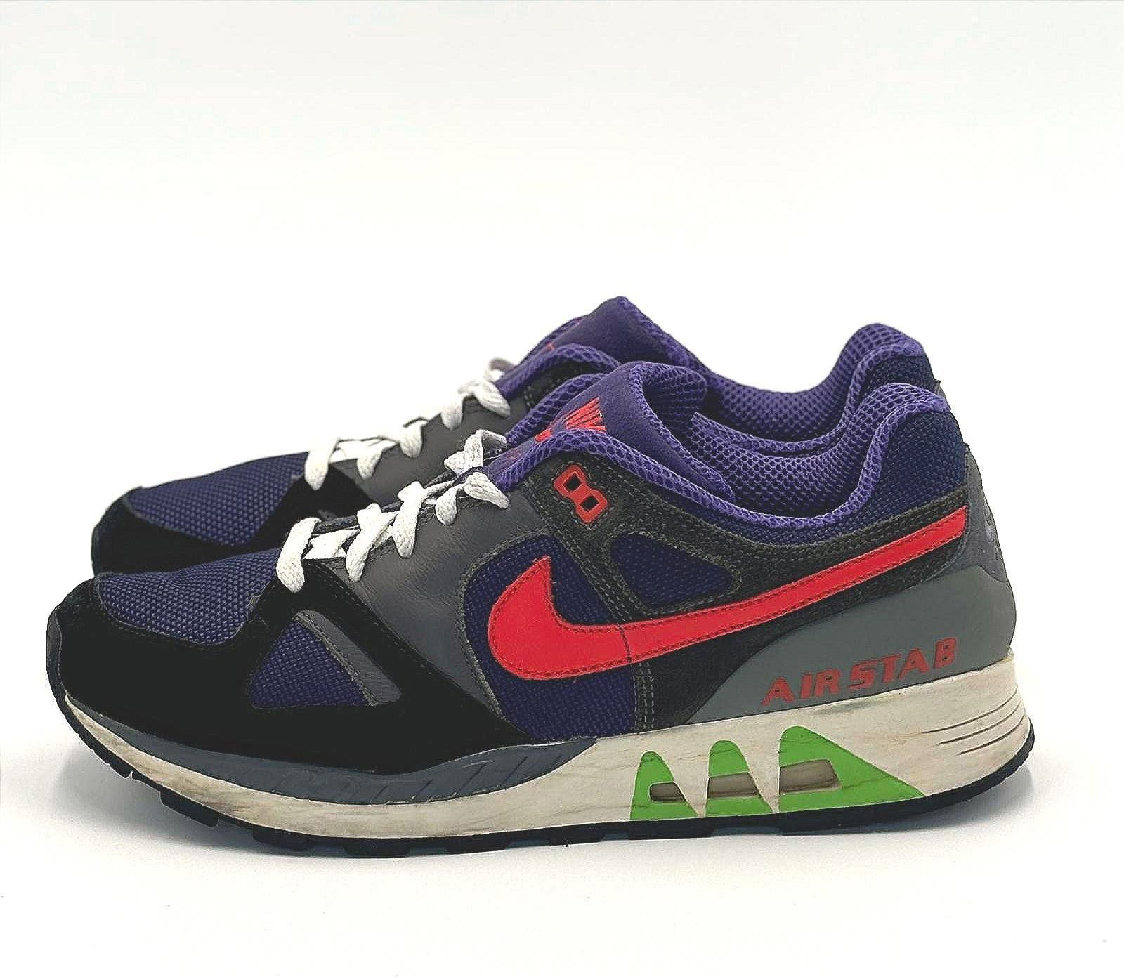 Nike Nike Air Stab Premium Ink/Max Orange/Midnight Fog sz 12 Rare Size US 12 / EU 45 - 1 Thumbnail