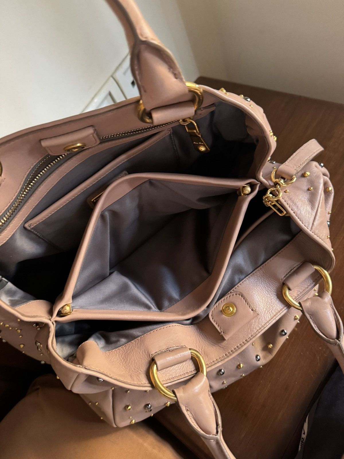 Miu Miu Miu Miu Studded bag Size ONE SIZE - 11 Thumbnail