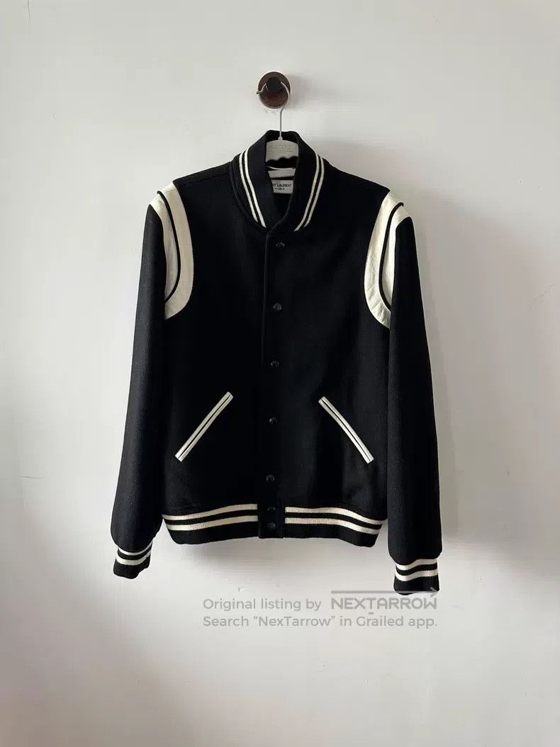 Saint Laurent Paris Saint Laurent Paris Baseball Jacket i Size US M / EU 48-50 / 2 - 1 Thumbnail