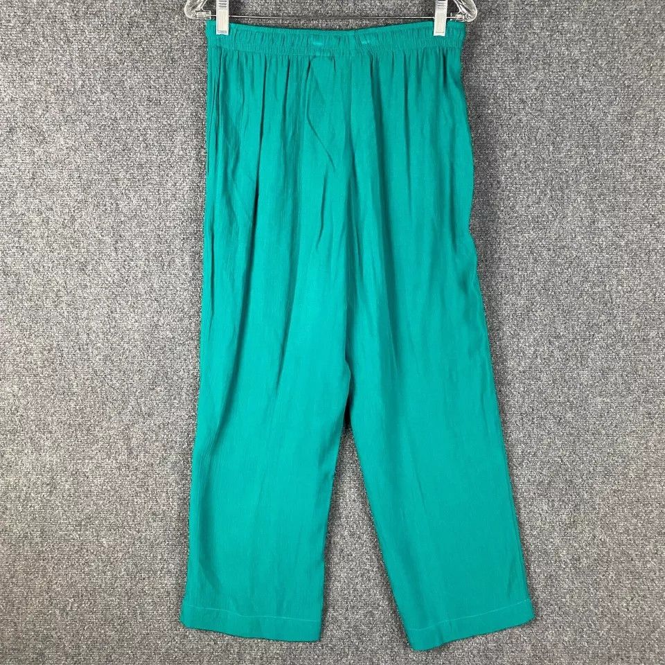 Other Sag Harbor Trousers Bloomer Pants Women's Small Drawstring S Size 28" / US 6 / IT 42 - 6 Thumbnail