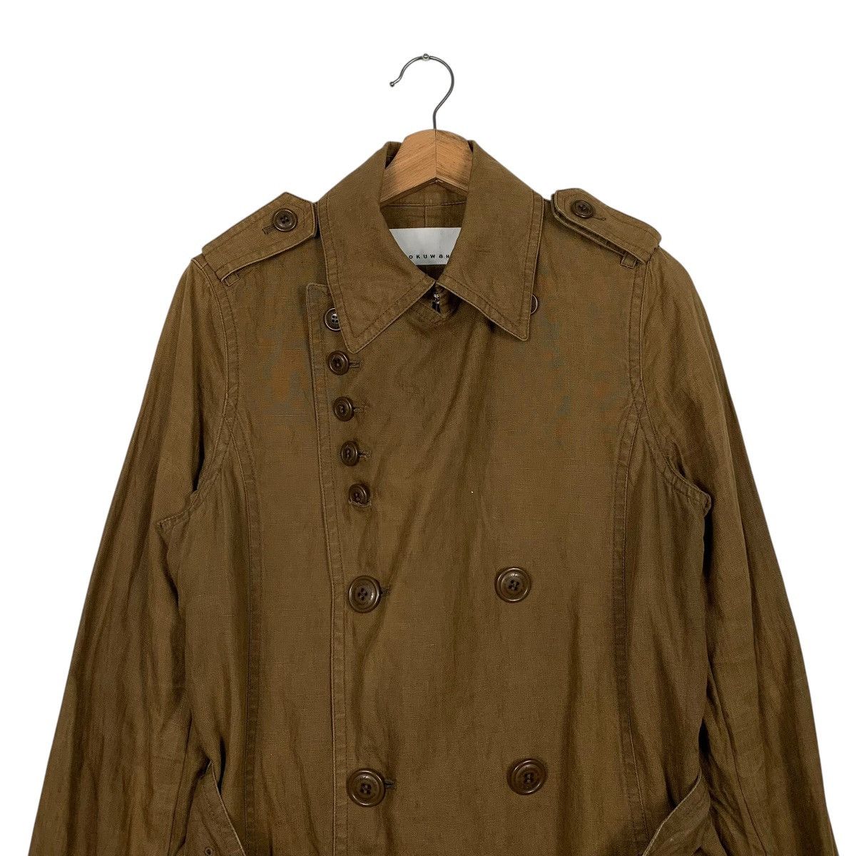 Tsumori Chisato Tsumori Chisato Double Breasted Brown Coat Size M / US 6-8 / IT 42-44 - 2 Thumbnail