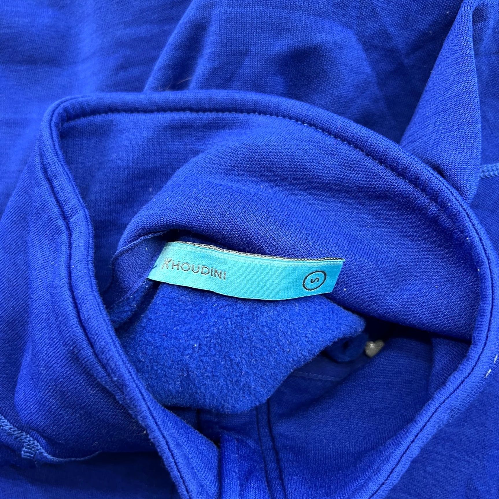 Houdini Houdini Outright Jacket Mens S Blue Full Zip Polartec Lightweight Stretch Jacket Size US S / EU 44-46 / 1 - 6 Thumbnail