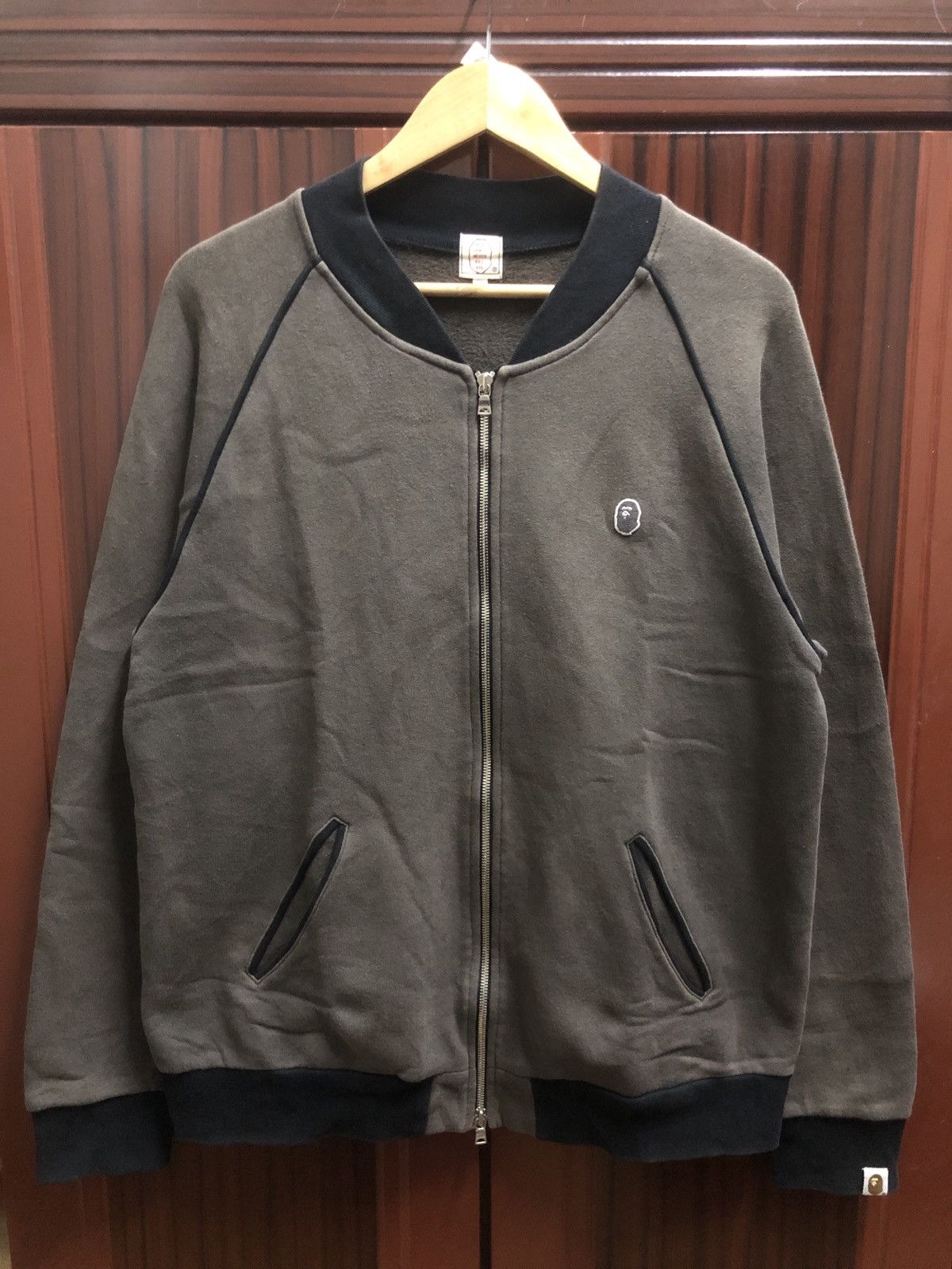 Bape Bomber Sweatshirts Zip Jacket