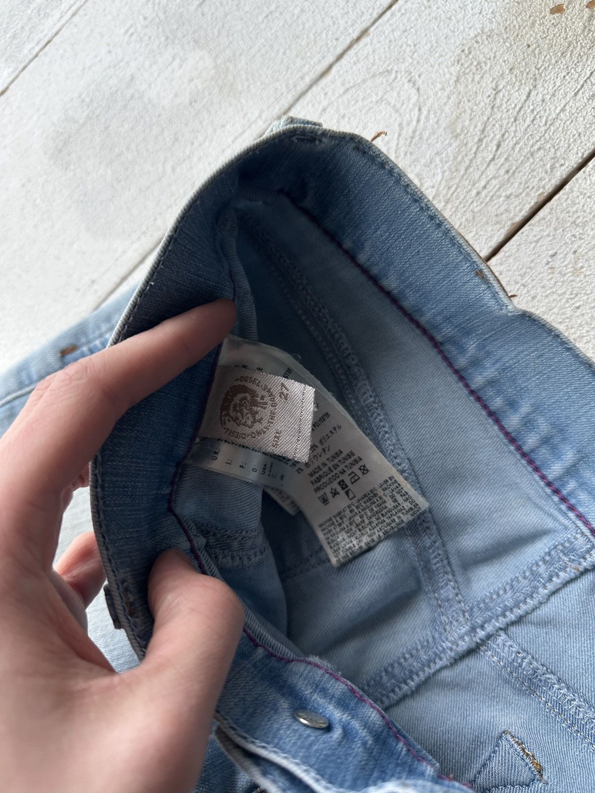 Diesel 🚨Gothic Diesel Regular Slim relax Flared Jeans Womens Size 27" / US 4 / IT 40 - 9 Thumbnail