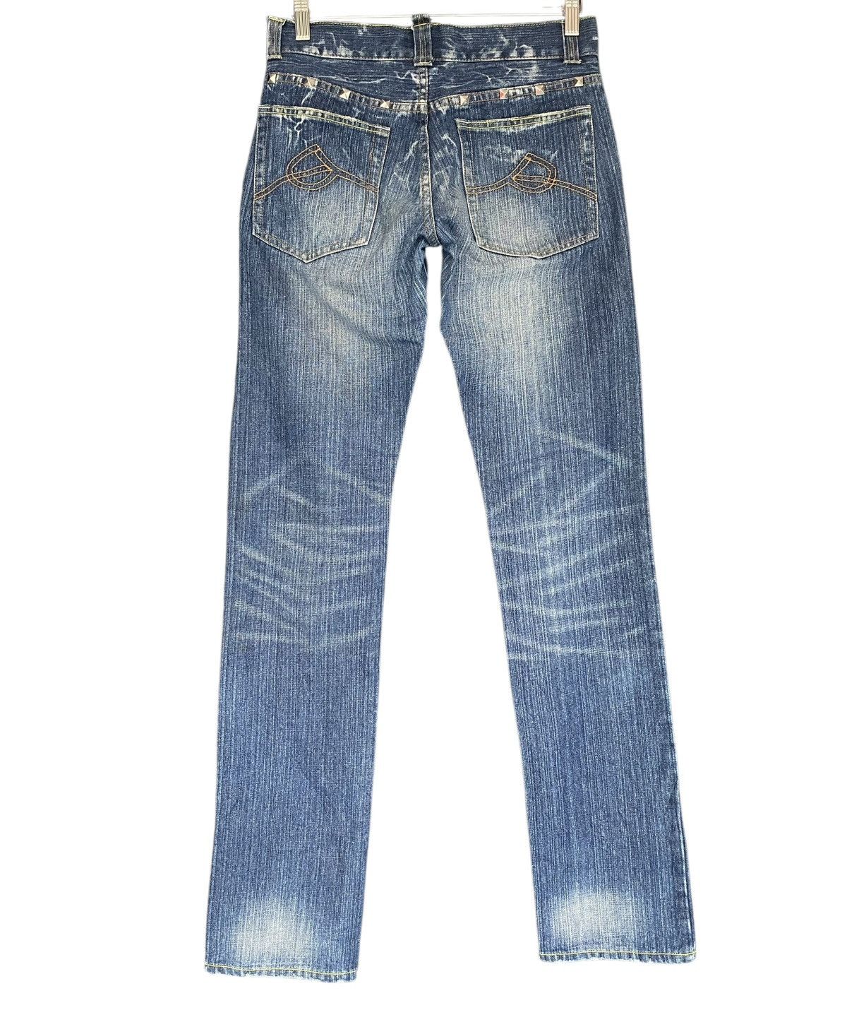 If Only Was True × Japanese Brand Rare PEAKASSO spike skinny jeans Size 30" / US 8 / IT 44 - 7 Thumbnail