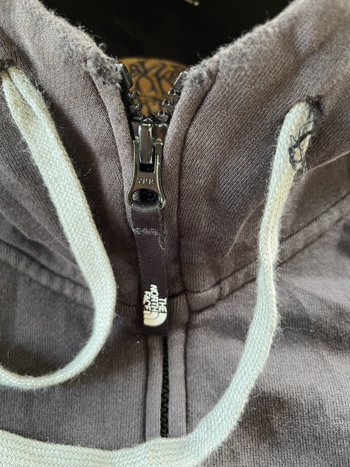 Japanese Brand × The North Face The North Face Big Logo Zipper Hoodie Distressed Size US L / EU 52-54 / 3 - 4 Thumbnail