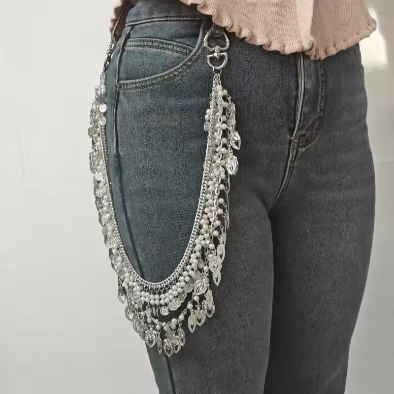 Vintage Gothic style layered tassel waist accessories Size ONE SIZE - 2 Thumbnail