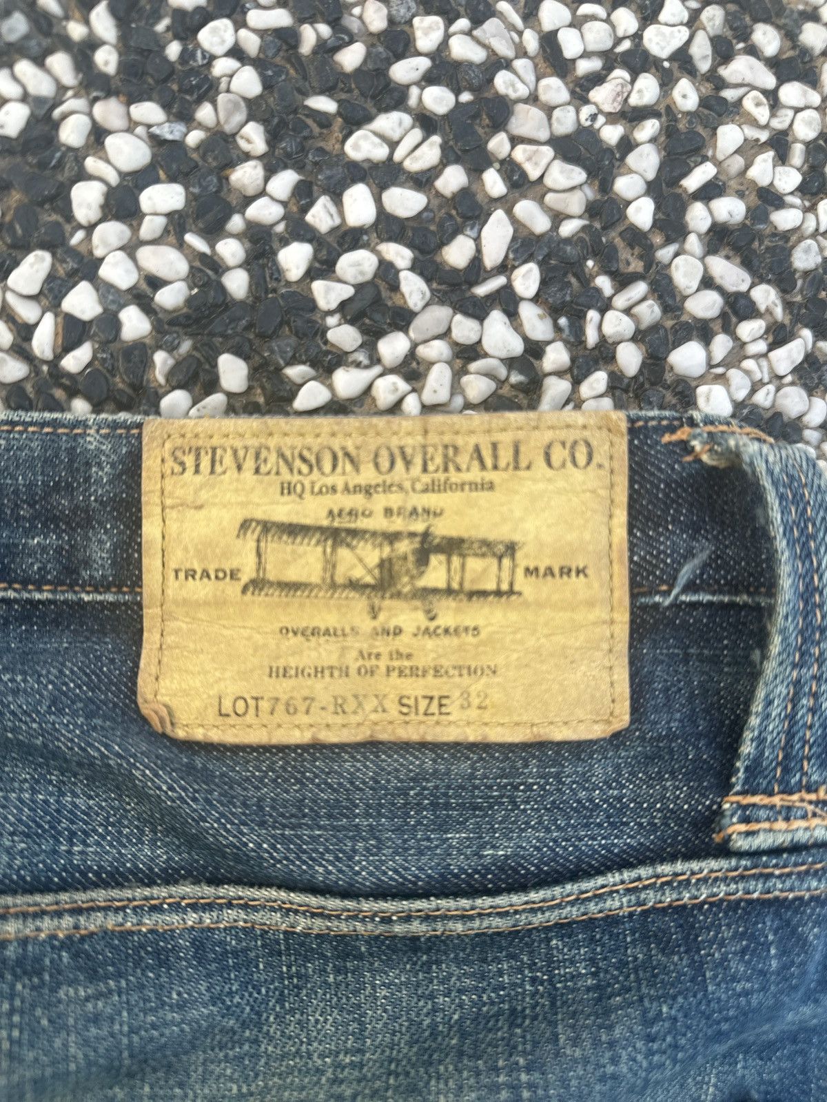 Stevenson Overall Co. Vintage Stevenson Overall Co. Selvedge Denim faded jeans Size US 34 / EU 50 - 18 Thumbnail