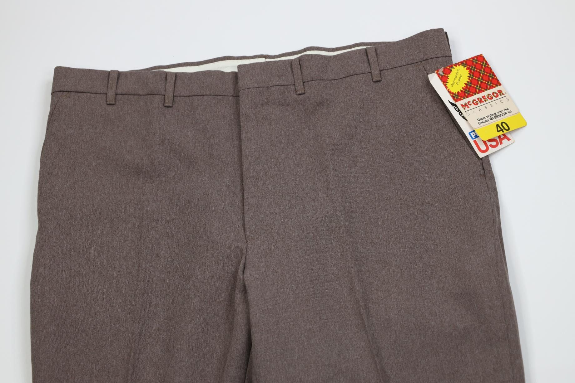 Vintage Deadstock Vintage 70s Streetwear Wide Leg Chino Pants USA Size US 40 / EU 56 - 2 Thumbnail