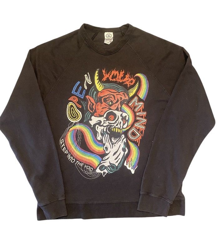 Delta × Vintage Vintage Open Your Mind Sweater Size US XXL / EU 58 / 5 - 1 Thumbnail