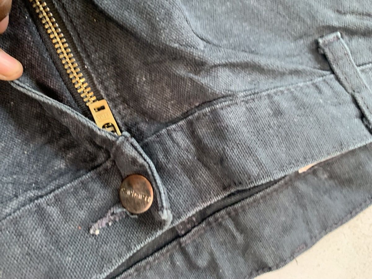 Carhartt Vintage Carhartt b01 BLK double knee denim Size US 38 / EU 54 - 5 Thumbnail