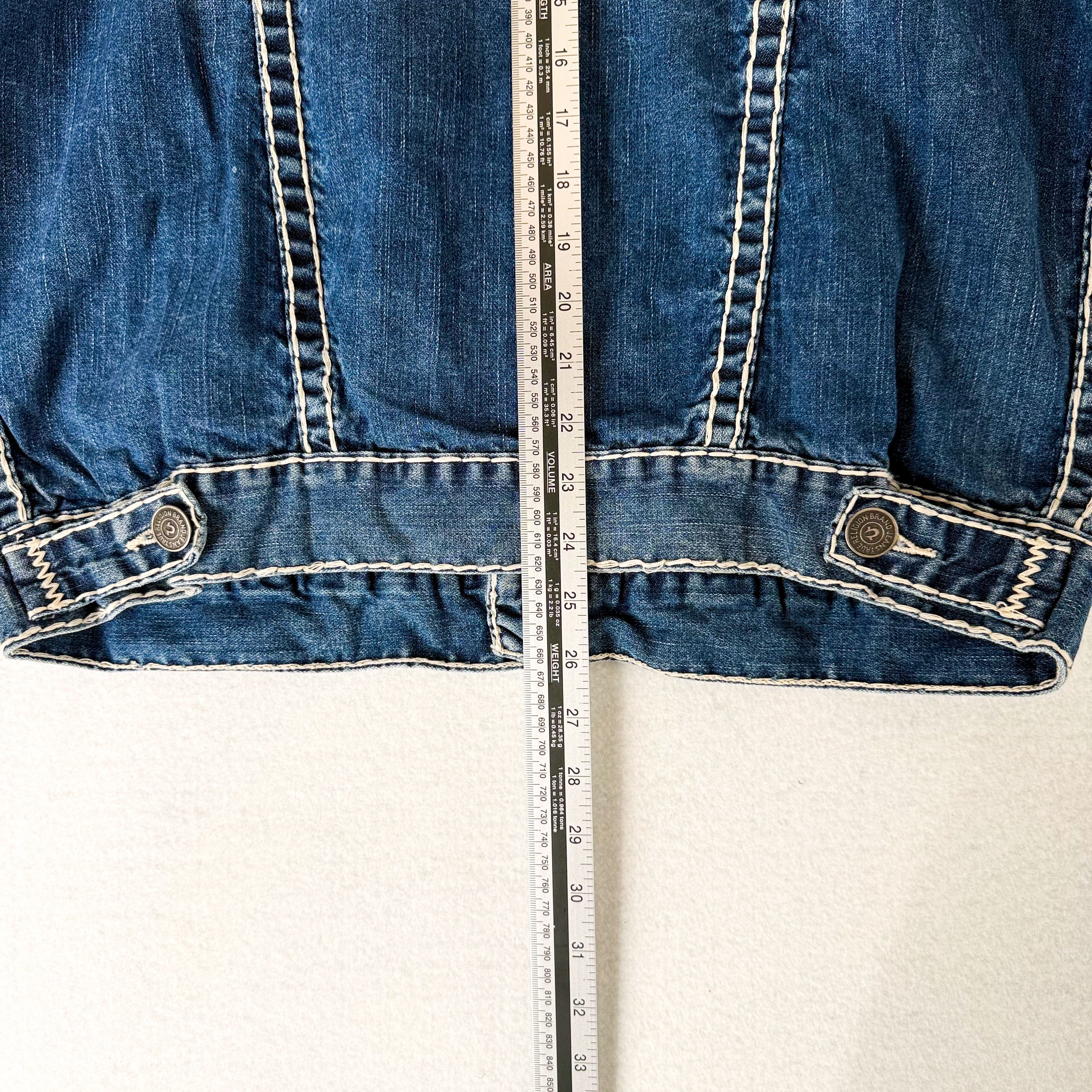 True Religion True Religion Jimmy Super T Denim Jacket Vintage Y2K Mens L Size US L / EU 52-54 / 3 - 9 Thumbnail