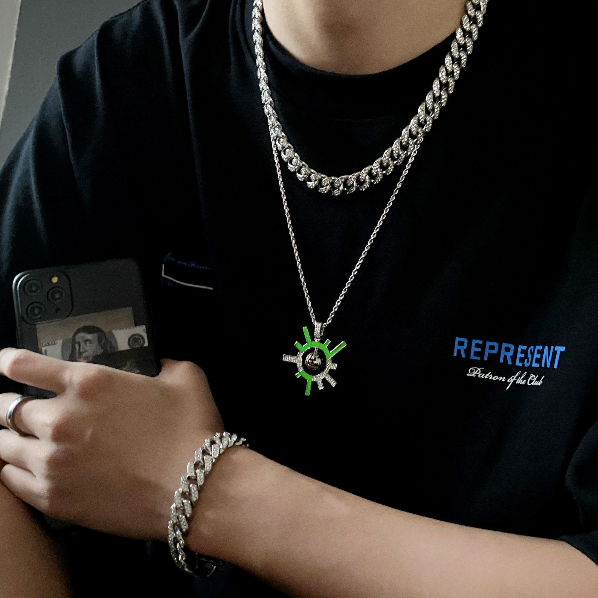 Other Crazy STEAL! Y2K Chains Necklace Chain Size ONE SIZE - 1 Thumbnail