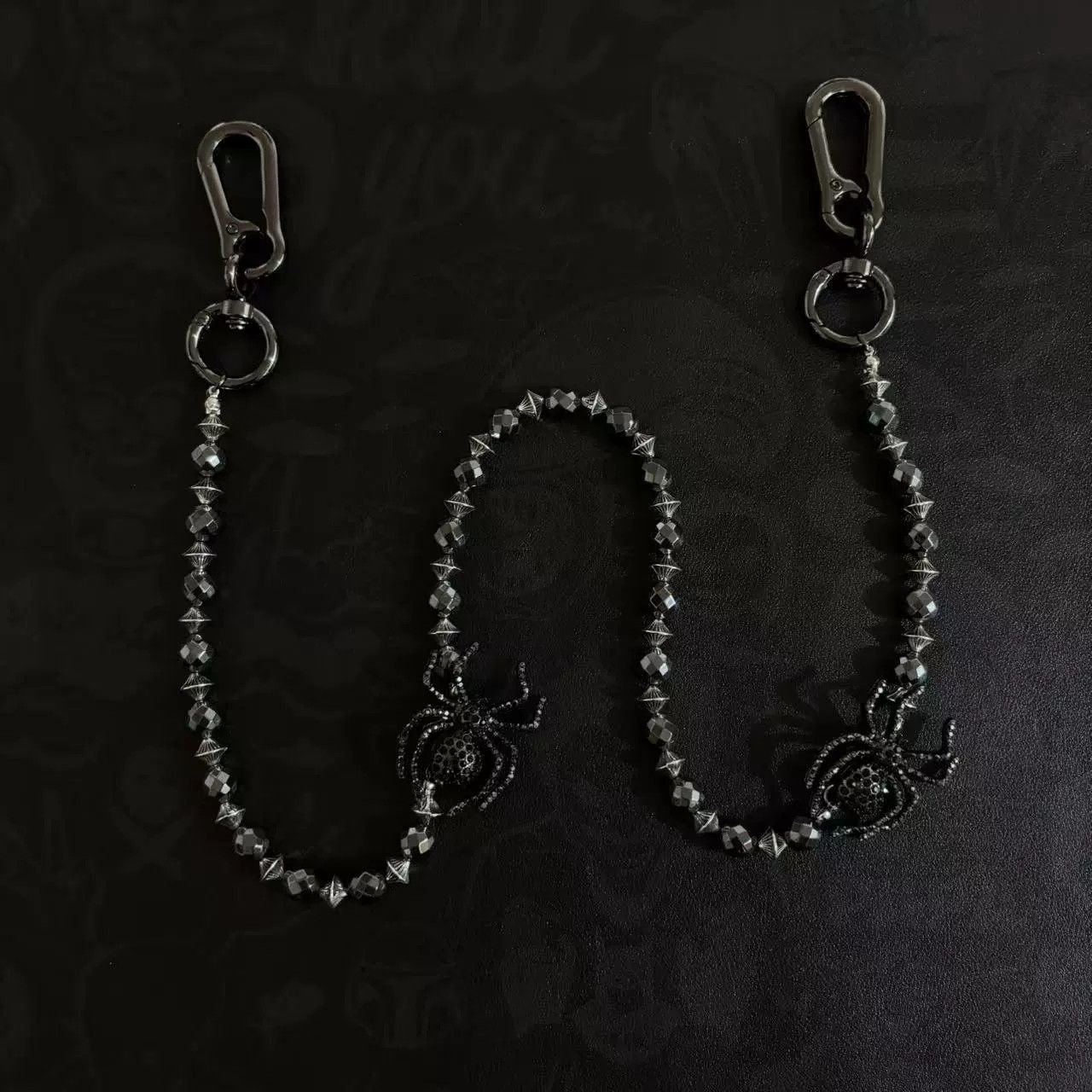 Vintage Retro hip-hop punk style jeans waist chain Size ONE SIZE - 2 Thumbnail