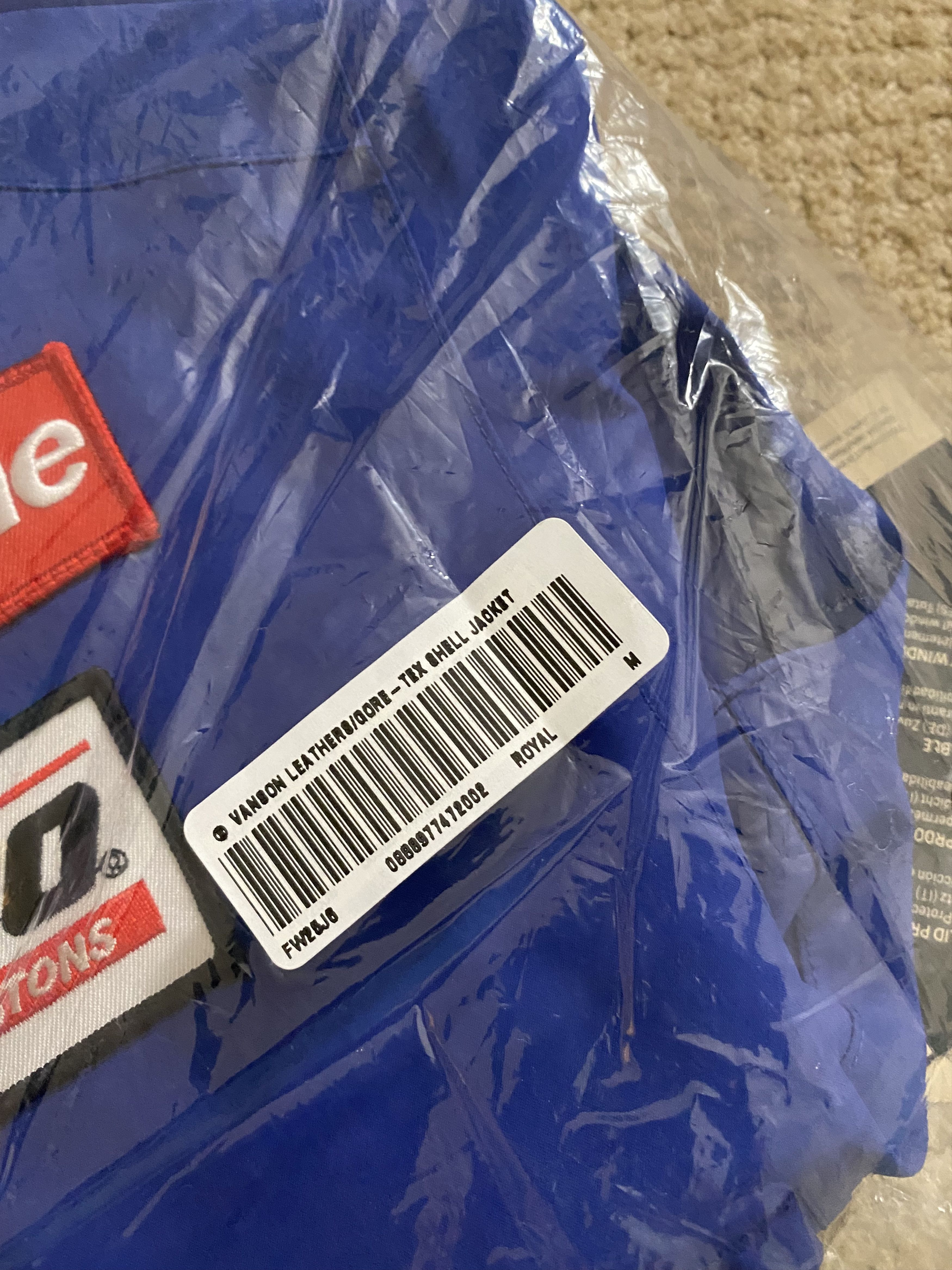 Supreme [In Hand] Supreme x Vanson Leathers GORE-TEX Shell Jacket Size US M / EU 48-50 / 2 - 9 Thumbnail