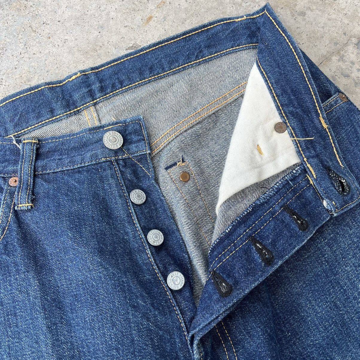 Japanese Brand Vintage Japanese Gowest straight selvedge jeans Size US 31 - 2 Thumbnail