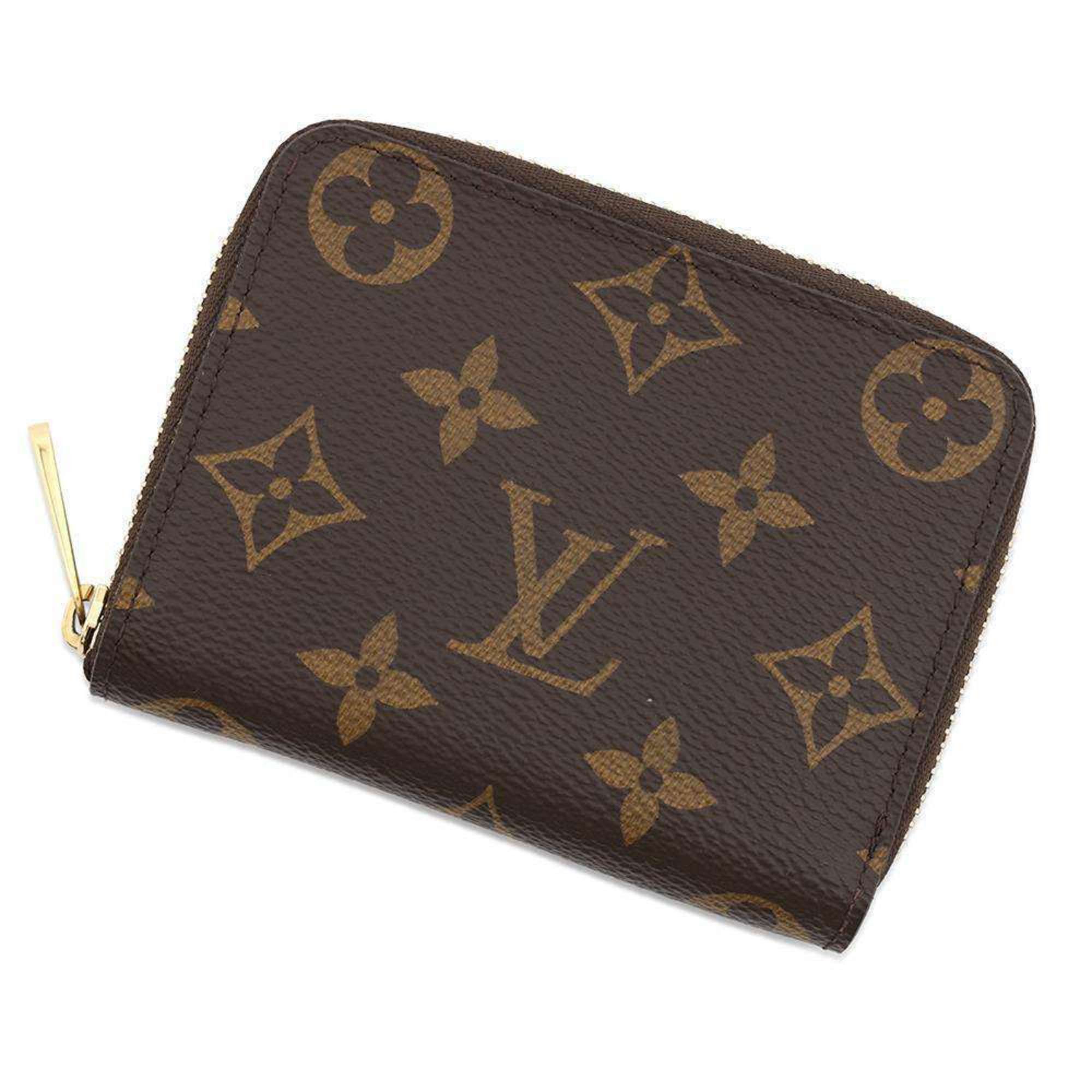 Louis Vuitton Wallets & Coin Cases Monogram Zippy Purse M60067 Louis Vuitton in Brown, Women's