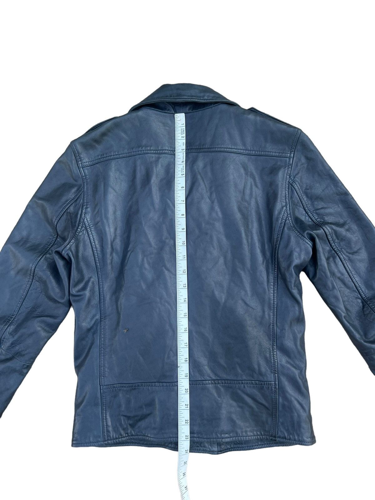 Jack London Jack London Wax Napa Lamb Leather Motorcycle Jacket Size US S / EU 44-46 / 1 - 5 Thumbnail