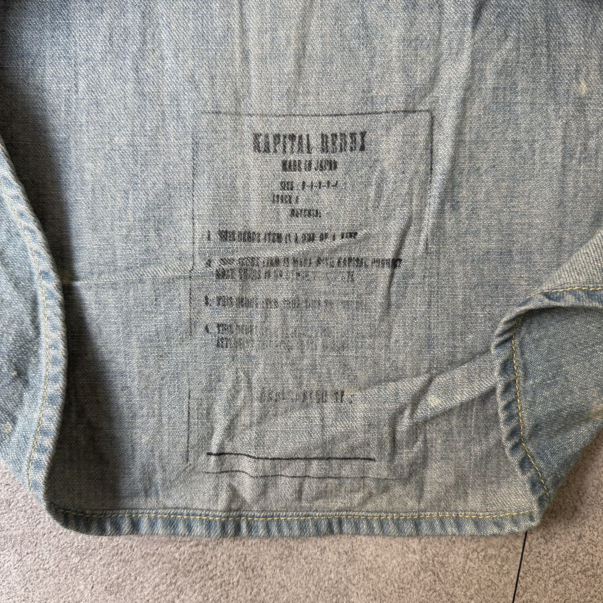Kapital × Kapital Kountry Kapital Kountry Studed Denim Shirts Size US L / EU 52-54 / 3 - 9 Thumbnail