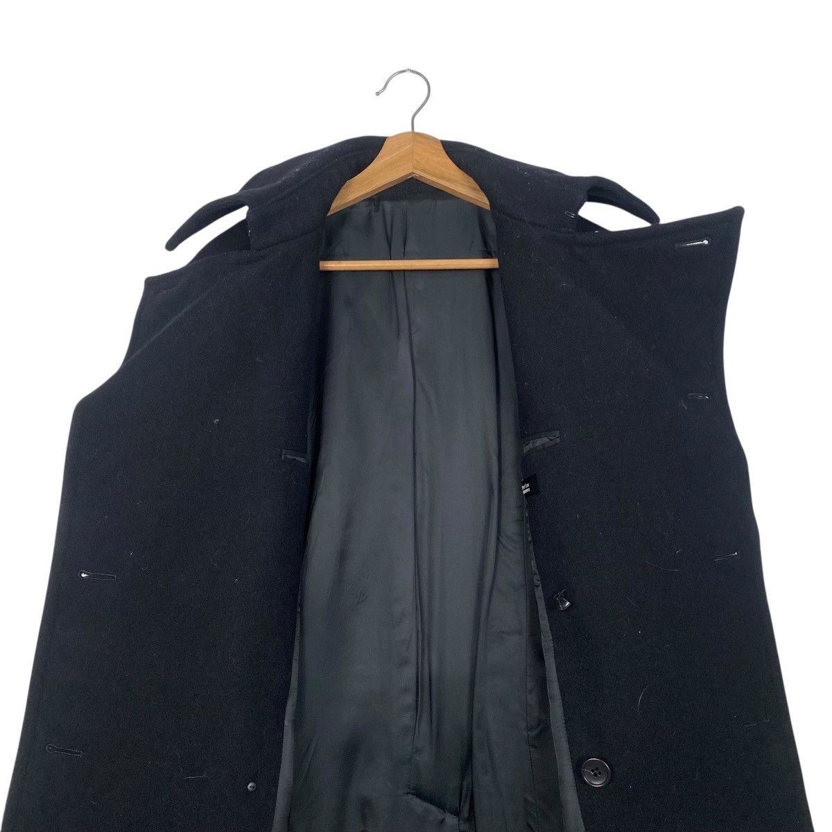 5351 POUR LES HOMMES × Japanese Brand 5351 Homme double breasted wool long coat Size US M / EU 48-50 / 2 - 12 Thumbnail