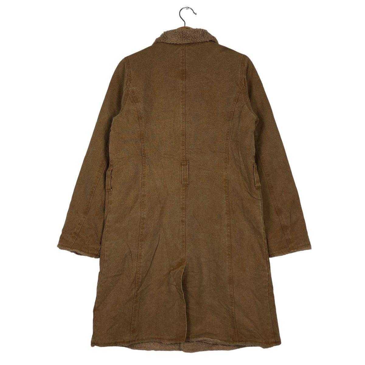 Japanese Brand 🔥Vintage Detroit Long Jacket Duck Canvas Double Name Size US M / EU 48-50 / 2 - 8 Thumbnail
