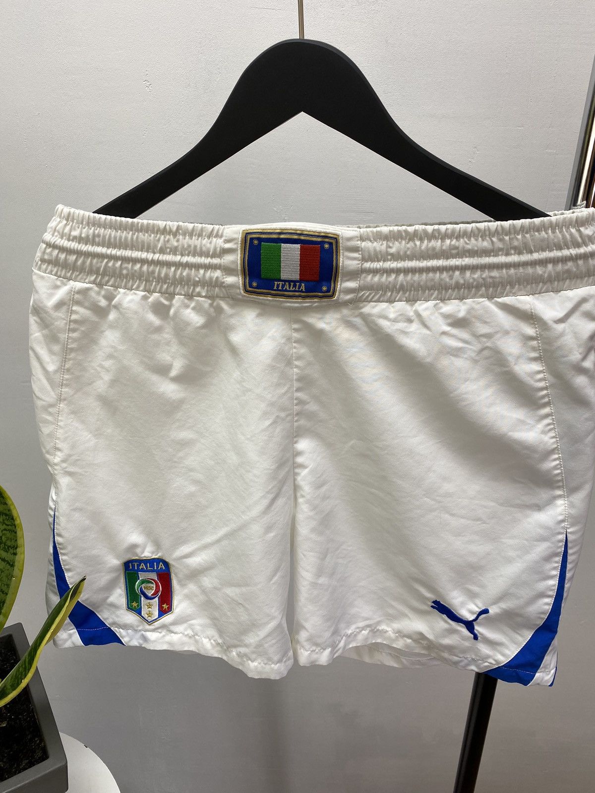 Puma × Vintage Italy National Team Vintage Puma Soccer Shorts Size US 32 / EU 48 - 4 Thumbnail