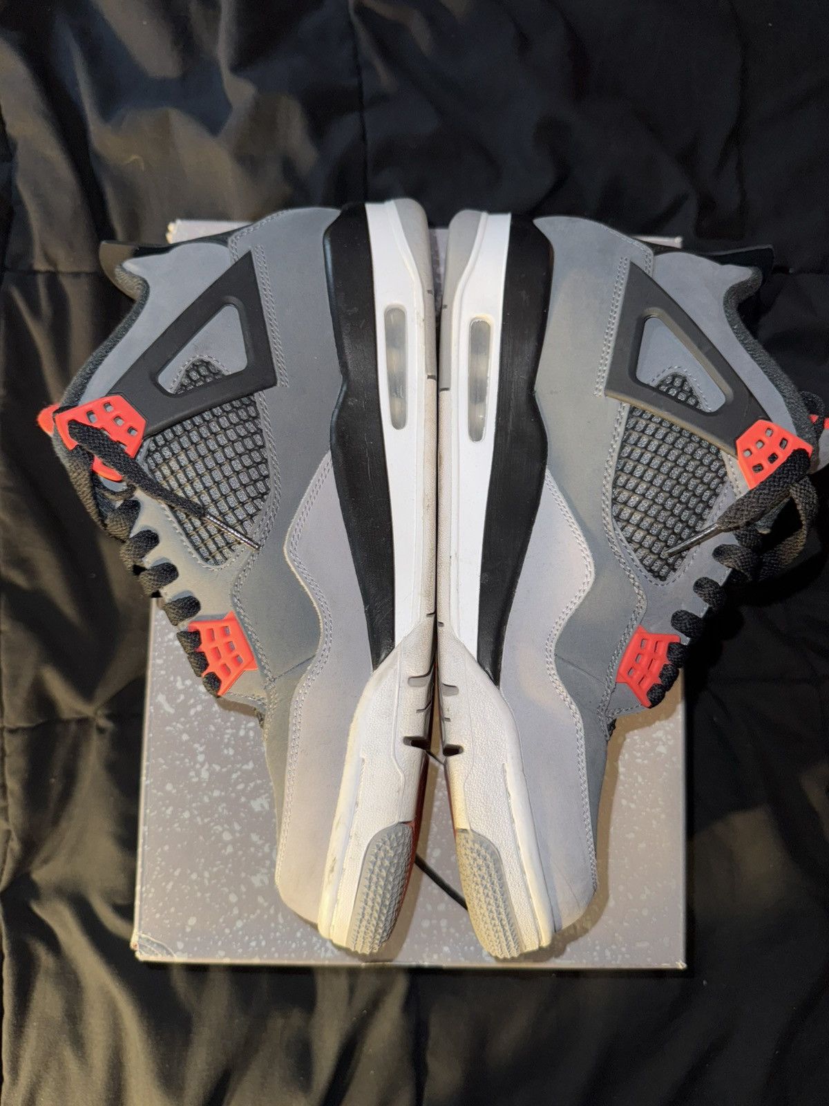 Jordan Brand × Nike Air Jordan 4 Retro Infrared Size US 10.5 / EU 43-44 - 5 Thumbnail