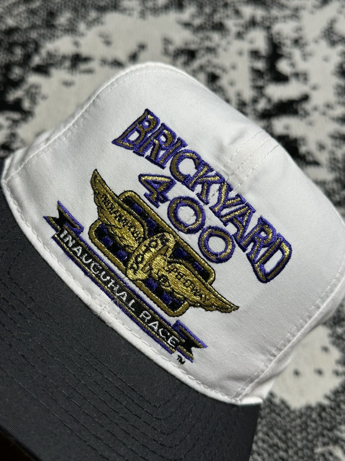Vintage Vintage Nascar Brickyard 400 August 1994 Competitor Hat Size ONE SIZE - 2 Thumbnail