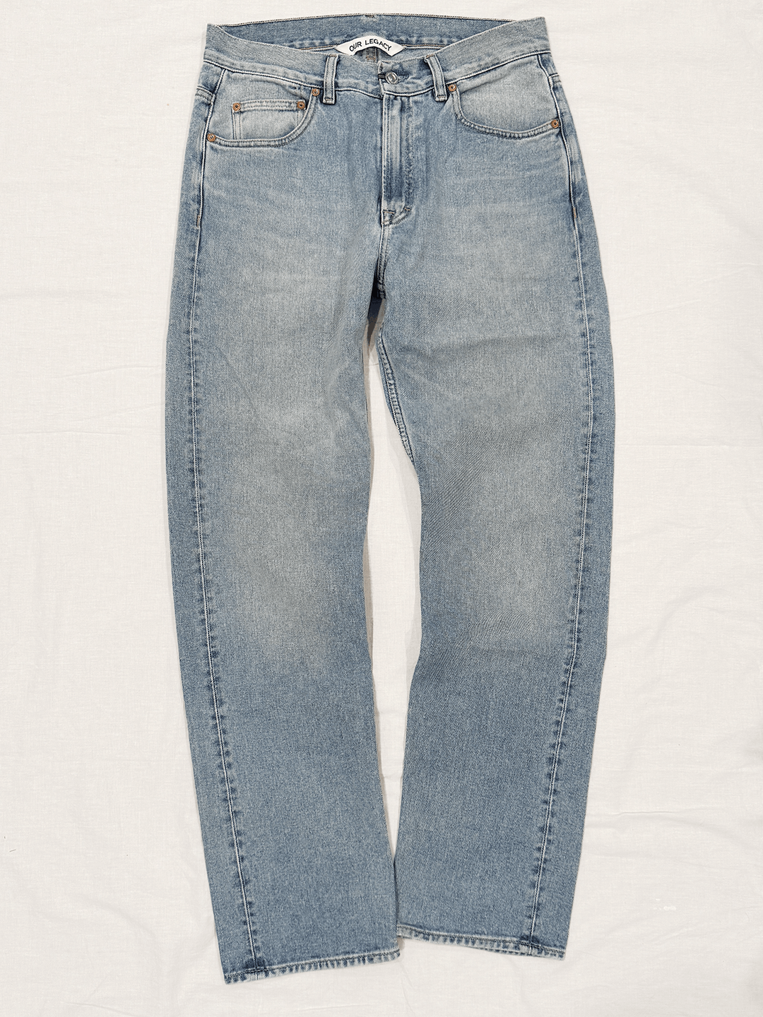 Our Legacy Our Legacy 2nd Cut Denim Jeans 31x32 Light Wash Size US 31 - 1 Thumbnail