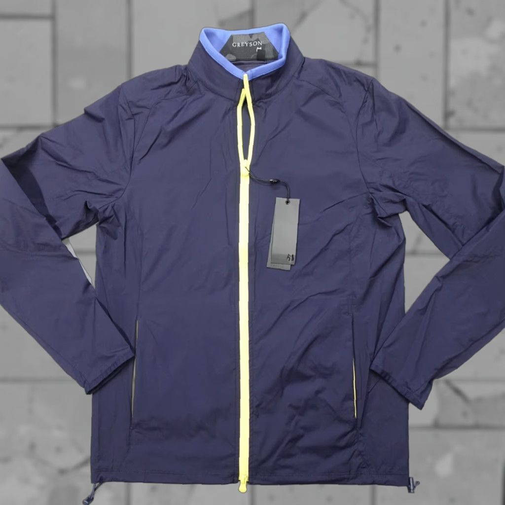 Vintage Greyson Golf Trailwolf Rain Jacket Maltese Blue Men's Size S MFA22068 Size US S / EU 44-46 / 1 - 1 Thumbnail