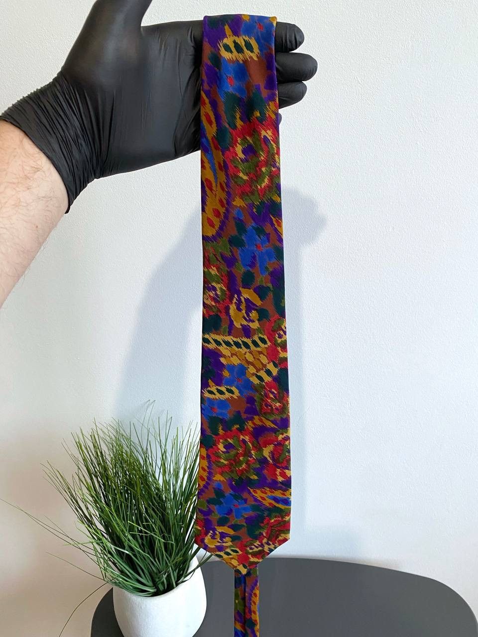 Missoni Missoni Silk Tie Multicolor Abstract Pattern, Made in Italy Size ONE SIZE - 3 Thumbnail