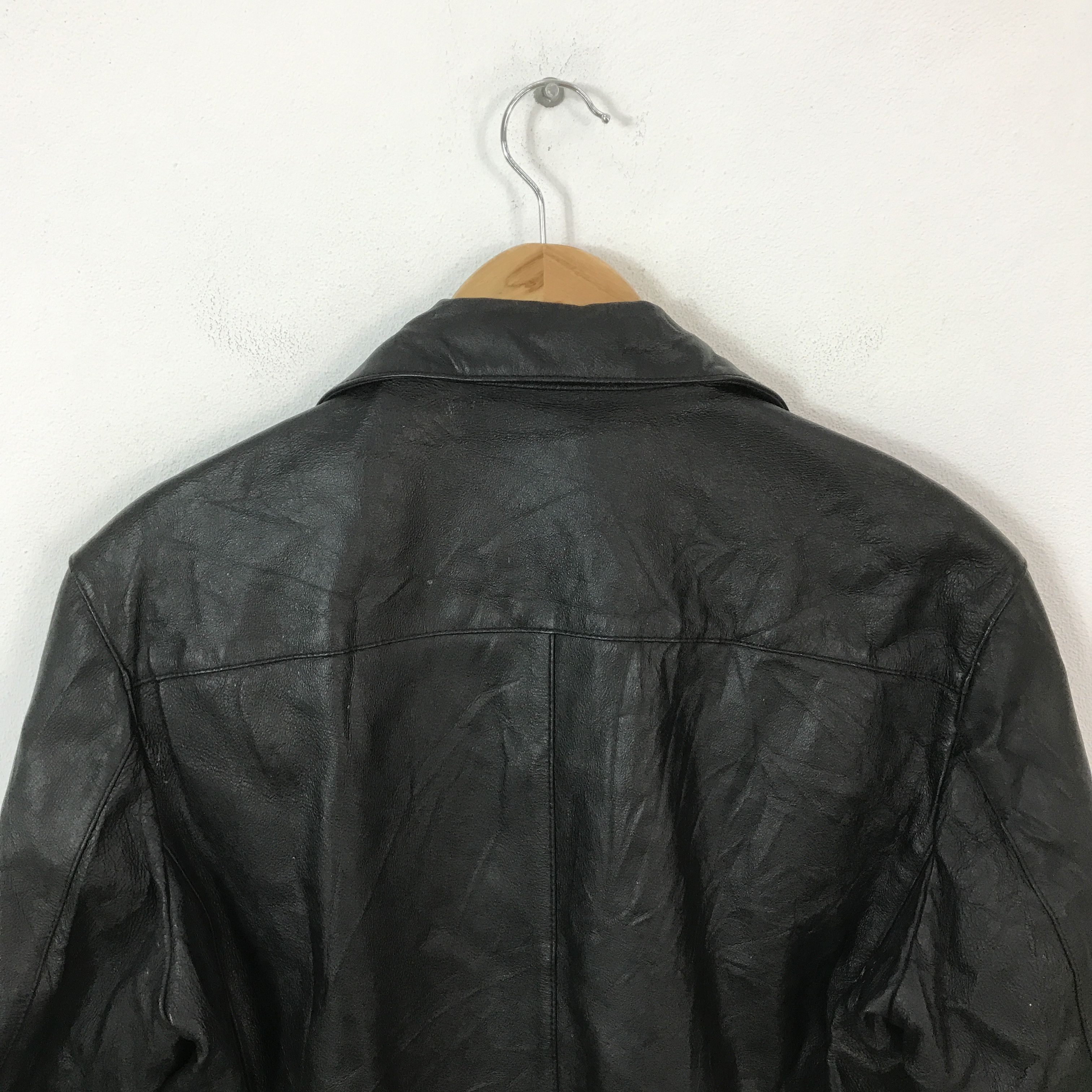 Japanese Brand Japan Gothic abx leather Blazer jacket K65B5 Size US M / EU 48-50 / 2 - 4 Thumbnail