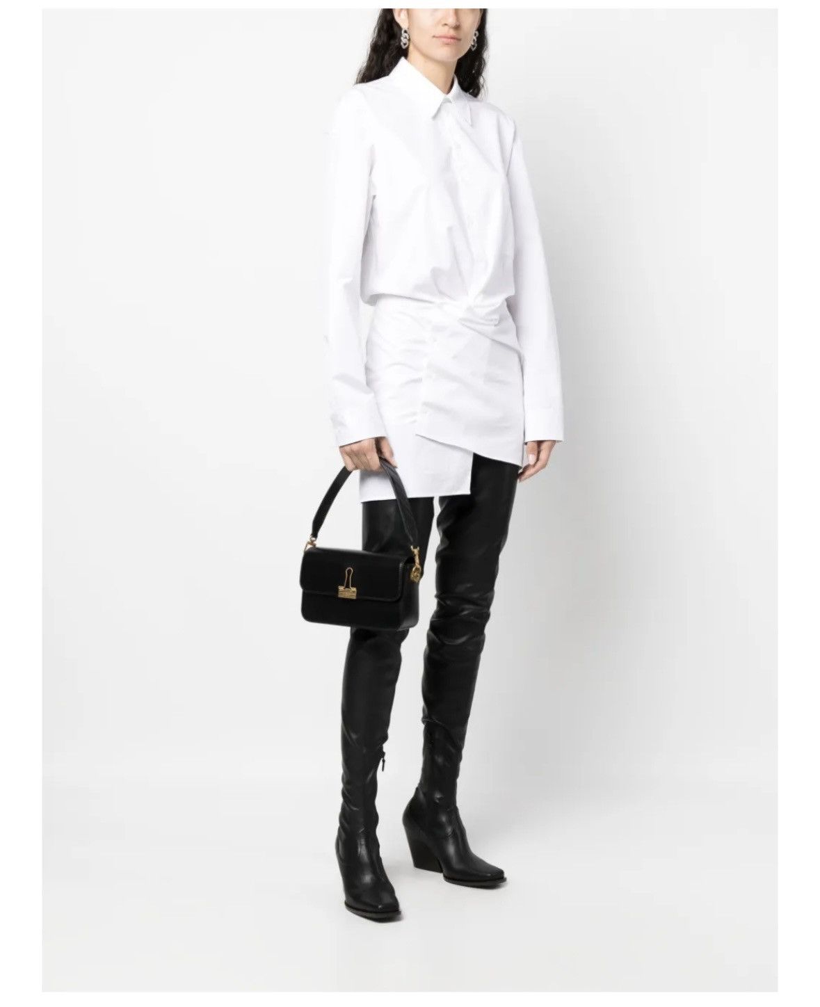 Off-White OFF-WHITE Plain Binder M Shoulder | Black | $1715.00 Size ONE SIZE - 3 Thumbnail
