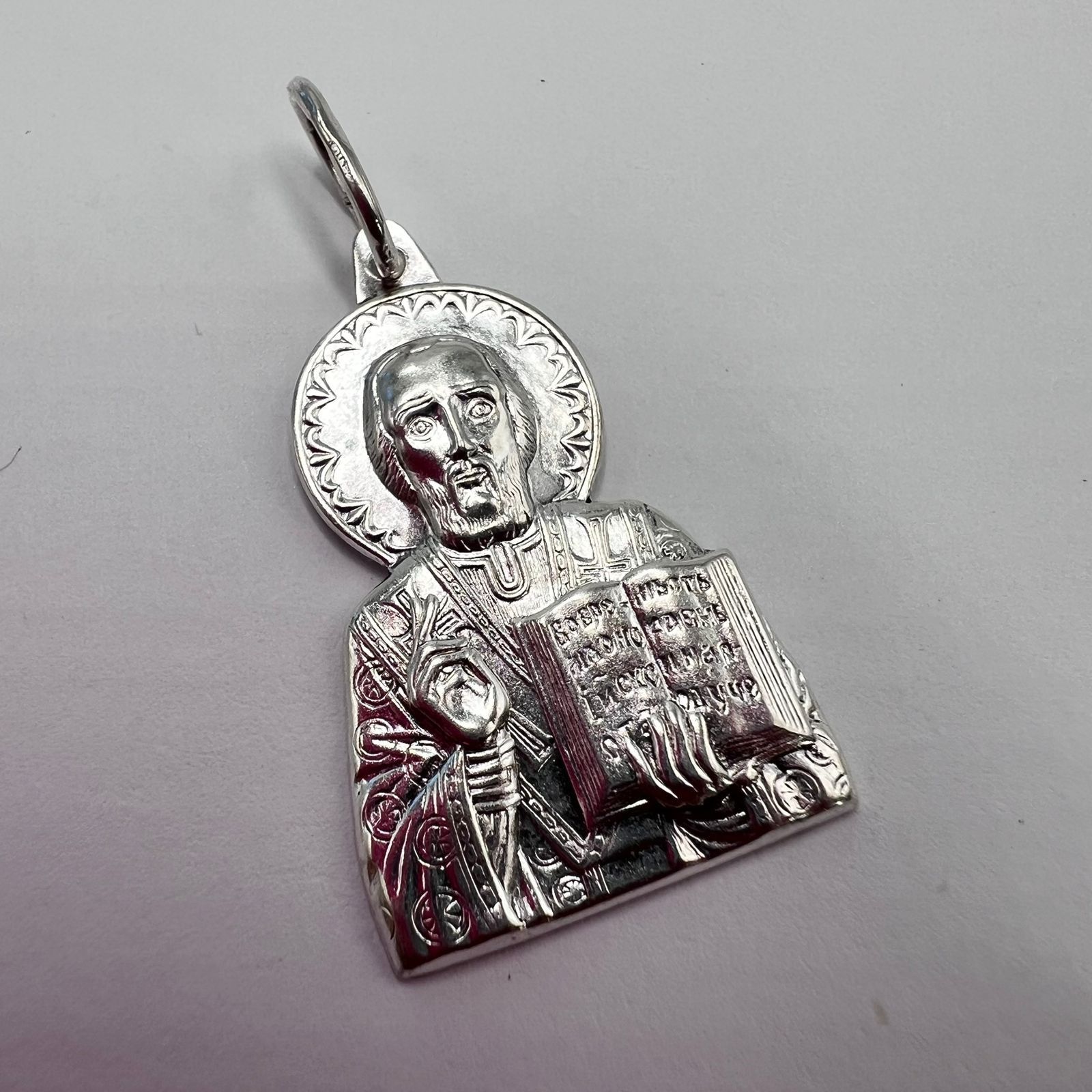 Sterling Silver Vintage 925 Silver Orthodox Pendant, Religious Christian Size ONE SIZE - 8 Thumbnail