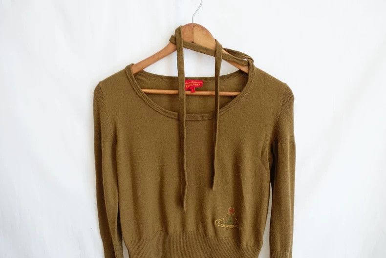 Vivienne Westwood Vivienne Westwood size2 Logo embroidered knit sweater top Size M / US 6-8 / IT 42-44 - 5 Thumbnail