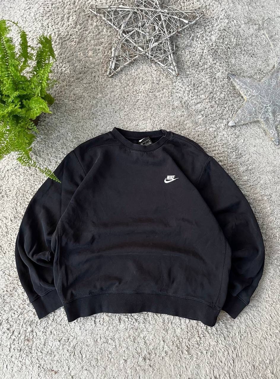 Nike × Vintage Nike Sweatshirt Streetwear Vintage Basic Logo Swoosh Size US XL / EU 56 / 4 - 1 Thumbnail