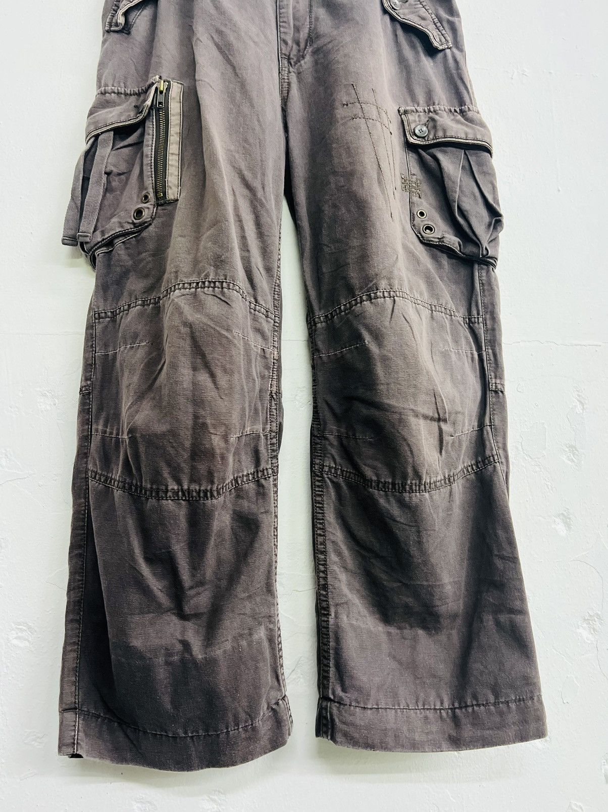 If Six Was Nine × Japanese Brand × Vintage Vintage Military Bondage Cargo Pants Size US 32 / EU 48 - 5 Thumbnail