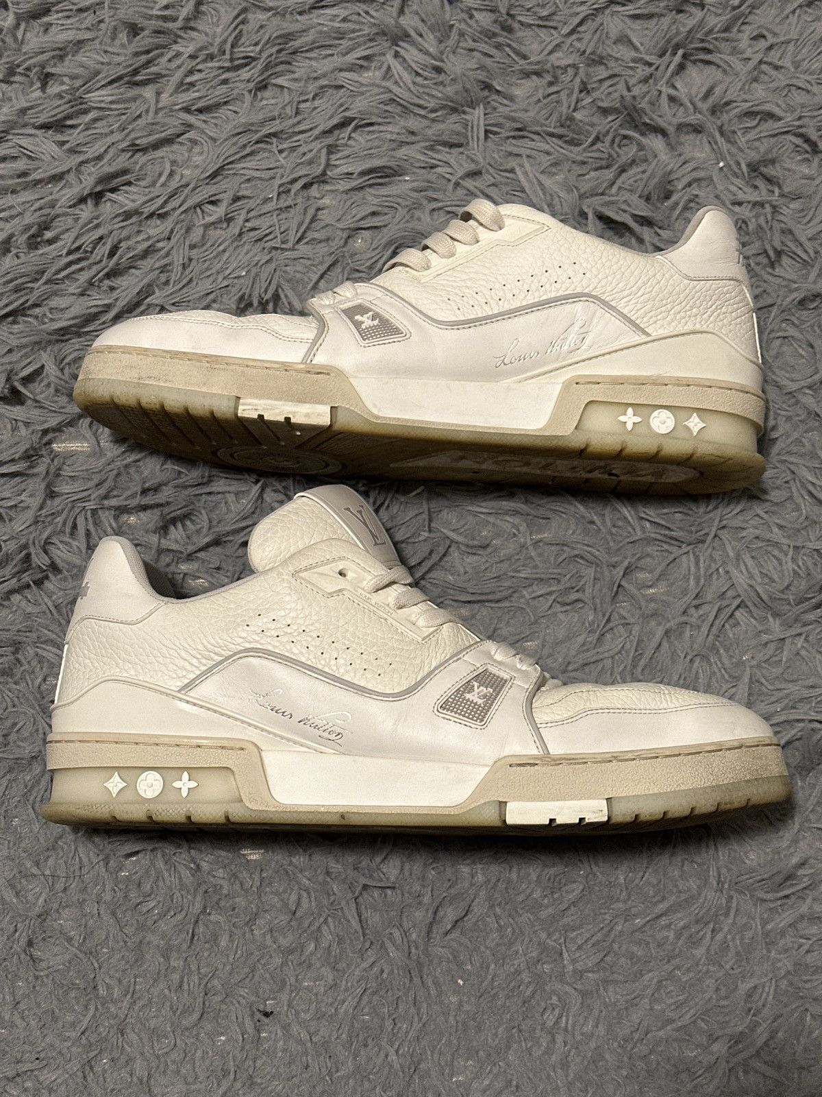 Off White Louis Vuitton Skater Sneakers