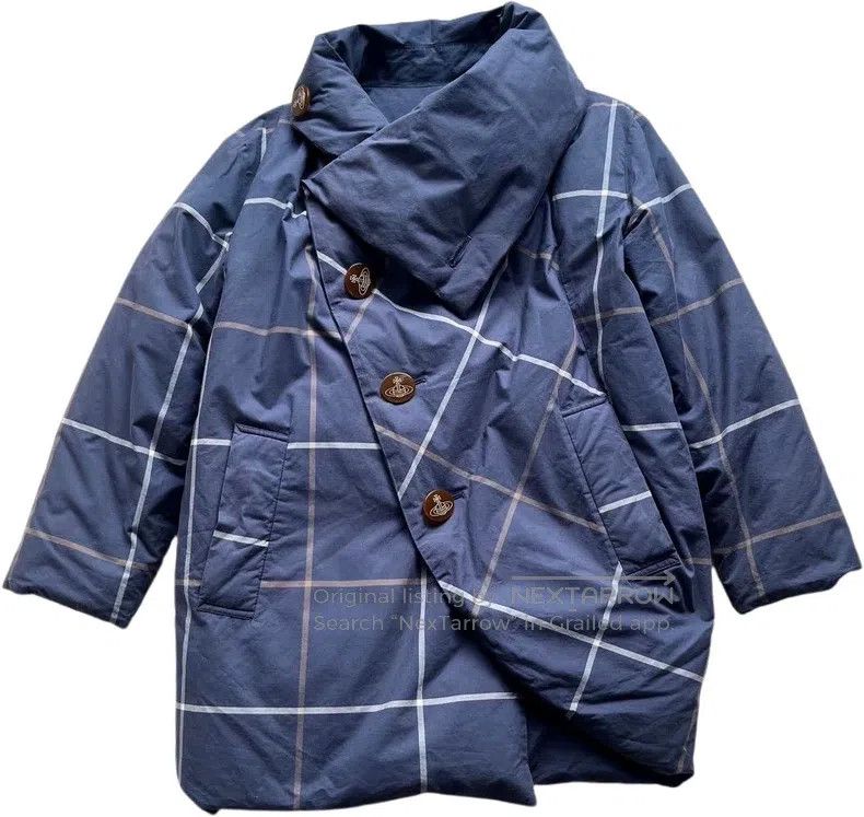 Vivienne Westwood Vivienne Westwood Plaid down jacket Size M / US 6-8 / IT 42-44 - 1 Thumbnail
